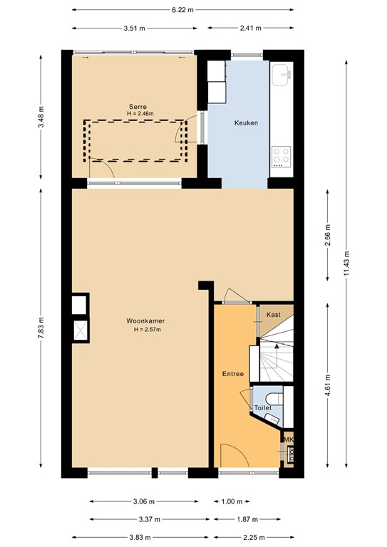 mediumsize floorplan